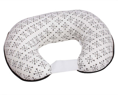 

Bacati Arrow Feeding/Nursing Pillow Pack of 1(Black)