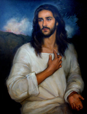 

KumkumArts Jesus Poster 12 x 18 Inch, HD Quality Image, Gloss Paper, Unframed, Qty 1 Paper Print(18 inch X 12 inch, Rolled)