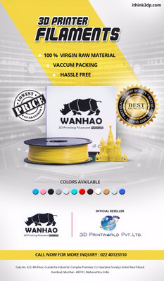 

Wanhao Printer Filament(Yellow)