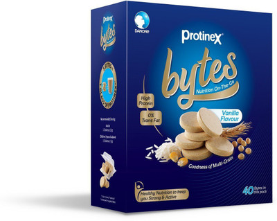 

Protinex Bytes Nutrition On-The-Go Protein Cookie(200 g, Vanilla)