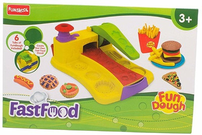 

Funskool Funskool-Fundough Fast Food, Multi Color
