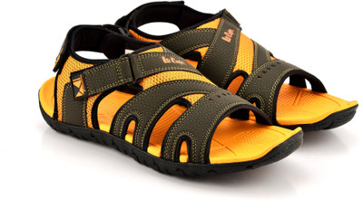

Lee Cooper Men OLIVE/ORANGE Sports Sandals