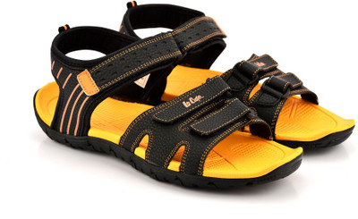 

Lee Cooper Men BLACK/ORG Sports Sandals