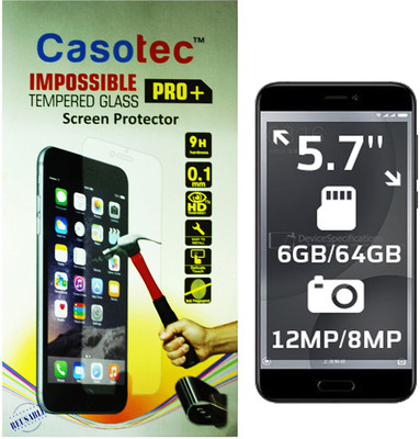 

Casotec Impossible Screen Guard for Xiaomi Mi 6 Plus, Transparent