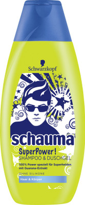 

Schwarzkopf Schauma SuperPower Shampoo & Shower Gel(400 ml)