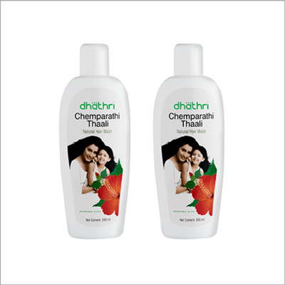 

Dhathri Chemparathi Thaali shampoo 200 ml - pack of 2 - total 400 ml(400 ml)