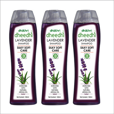 

Dhathri Deedhi Lavander shampoo 100 ml - pack of 3 - total 300 ml(300 ml)