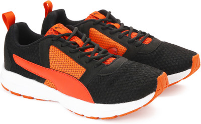 

Puma Deng Running Shoes For Men(Black, Orange, Black-cherry tomato