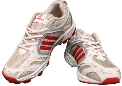 

WINART DIABLO-2(WHITE RED) Cricket Shoes For Men(White, Red