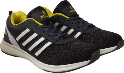 

NRGY Pro Performance Running Shoes For Men(Black, Yellow