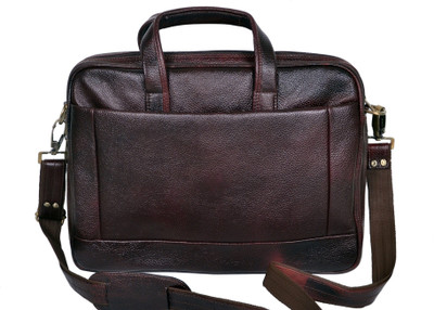 

PE Men & Women Casual Brown Genuine Leather Sling Bag