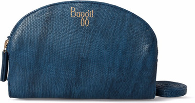 

Baggit Women Casual Blue PU Sling Bag