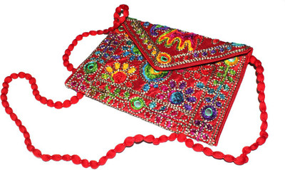 

Gippy Trendz Women Casual Multicolor Silk Sling Bag