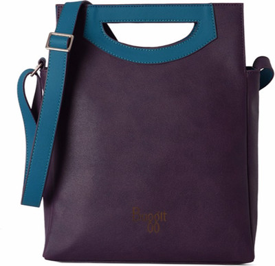 

Baggit Women Casual Purple PU Sling Bag