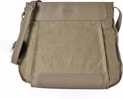 

Baggit Women Casual Beige Nylon Sling Bag