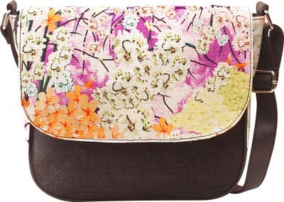 

Shaun Design Girls Multicolor Denim Sling Bag