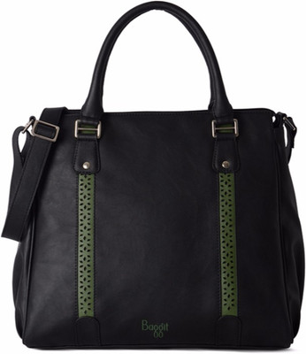 

Baggit Women Casual Black PU Sling Bag