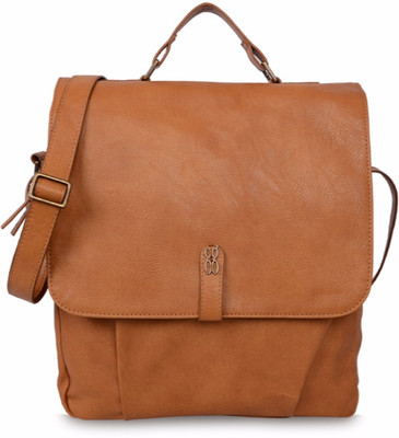 Baggit Women Casual Brown PU Sling Bag