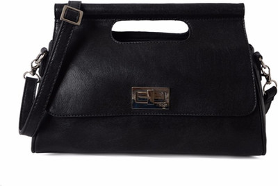 

Baggit Women Casual Black PU Sling Bag