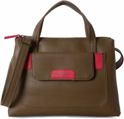 

Baggit Women Casual Green PU Sling Bag