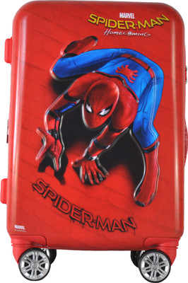 

GAMME MARVEL RED SPIDERMAN EMBOSS EXPANDABLE KIDS LUGGAGE TROLLEY BAG- 20 INCH Small Travel Bag - Medium(Red)