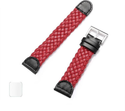 J Replacement Watch Strap Single Weave_05 Smart Watch Strap(Red)