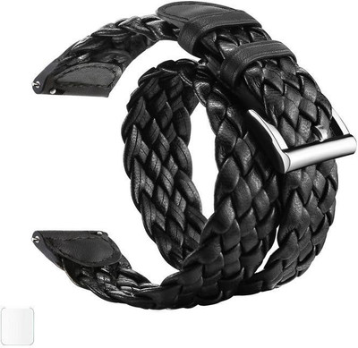 

J Replacement Watch Strap Double Weave_01 Smart Watch Strap(Black)