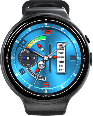 

TOMTOP I4 air Smart Watch Heart Rate Monitor with 16G ROM 2MP Camera BT Wi-Fi GPS W7M0 Smartwatch(Black Strap Free size)
