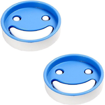 

Truphe Counter Top Rounded Soap Dish - Set of 2 (Multicolor)(Blue)