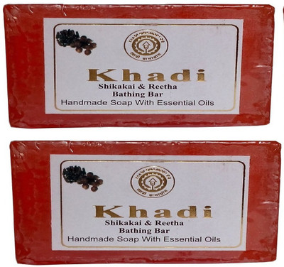 

khadikhazana shikakai soap 125grams (pack of 2)(125 g, Pack of 2)