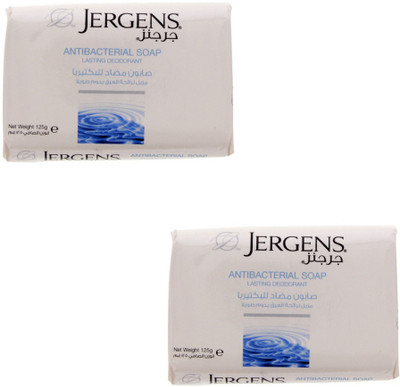 Jergens Antibacterial Soap Lasting Deodorant 125 G {PACK OF 2}(125 g, Pack of 2)