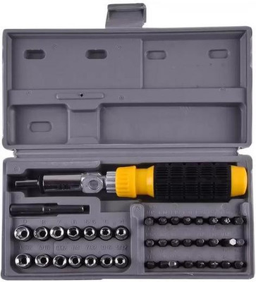 

Starbust 42 In 1 Pcs Tool Kit & Screwdriver and Socket Set Standard Screwdriver Set (screwdriver-BDS-01) Socket Set