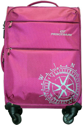 

Princeware GEOLITE Expandable Cabin Luggage -  inch(Pink