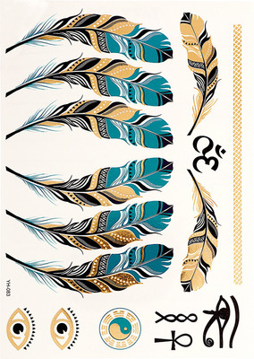 

Bijou Vertex Turquoise Feather & Eye(Feather & Eye)