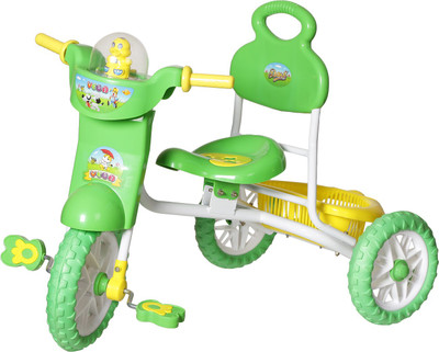 

NHR Kids VEGA Musical tricycle with Storage Basket and Lights (Green) VEGA_DX_GREEN Tricycle(Green)
