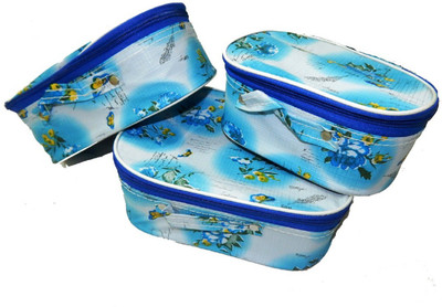

RK Brands Designer PVC Multi-Purpose Kit Travel Toiletry Kit(Blue)