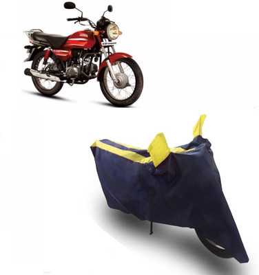 Flipkart SmartBuy Two Wheeler Cover for Hero(CD Dawn, Yellow, Blue)