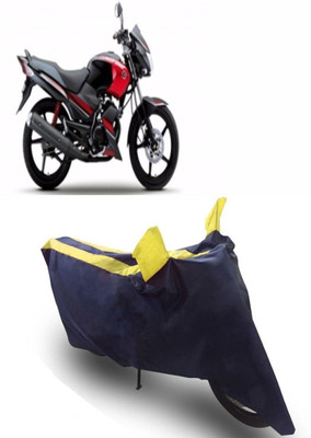Flipkart SmartBuy Two Wheeler Cover for Yamaha(Gladiator, Yellow, Blue)