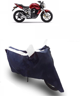 Flipkart SmartBuy Two Wheeler Cover for Yamaha(FZ16, White, Blue)