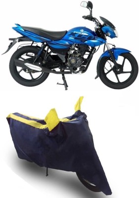 Flipkart SmartBuy Two Wheeler Cover for Bajaj(XCD 125cc, Yellow, Blue)