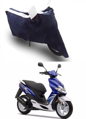 Flipkart SmartBuy Two Wheeler Cover for Yamaha(Jog R, White, Blue)