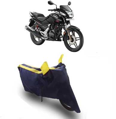 Flipkart SmartBuy Two Wheeler Cover for Honda(CBZ Extreme, Yellow, Blue)