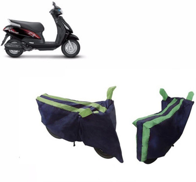 Flipkart SmartBuy Two Wheeler Cover for Suzuki(Swish, Green, Blue)