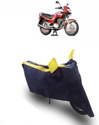 Flipkart SmartBuy Two Wheeler Cover for TVS(Fiero F2, Yellow, Blue)