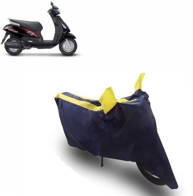 Flipkart SmartBuy Two Wheeler Cover for Suzuki(Swish, Yellow, Blue)