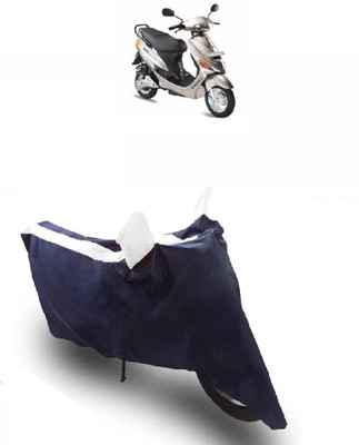 Flipkart SmartBuy Two Wheeler Cover for Hero(E Sprint, White, Blue)
