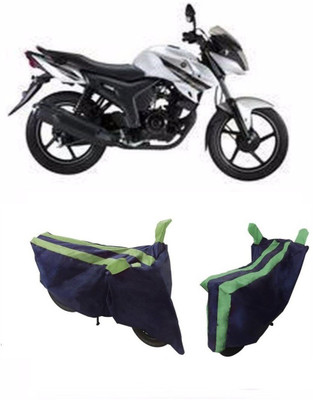 Flipkart SmartBuy Two Wheeler Cover for Yamaha(SZ X, Green, Blue)