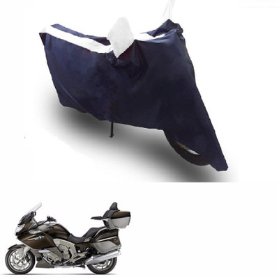 Flipkart SmartBuy Two Wheeler Cover for BMW(K 1600, White, Blue)