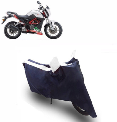 Flipkart SmartBuy Two Wheeler Cover for DSK Benelli(TNT 25, White, Blue)