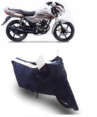 Flipkart SmartBuy Two Wheeler Cover for TVS(Pheonix, White, Blue)